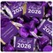 128 Pcs Red Graduation Candy Party Favors Hershey's Miniatures and Red Kisses by Just Candy (1.588 lbs approx. 128 Pcs)